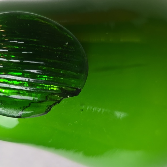 VINTAGE Murano Style Blown Glass Fruit Set - 5pc Centerpiece--Note Condition - Picture 3 of 11